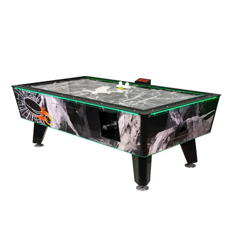 Black Ice 8' Air Hockey Table