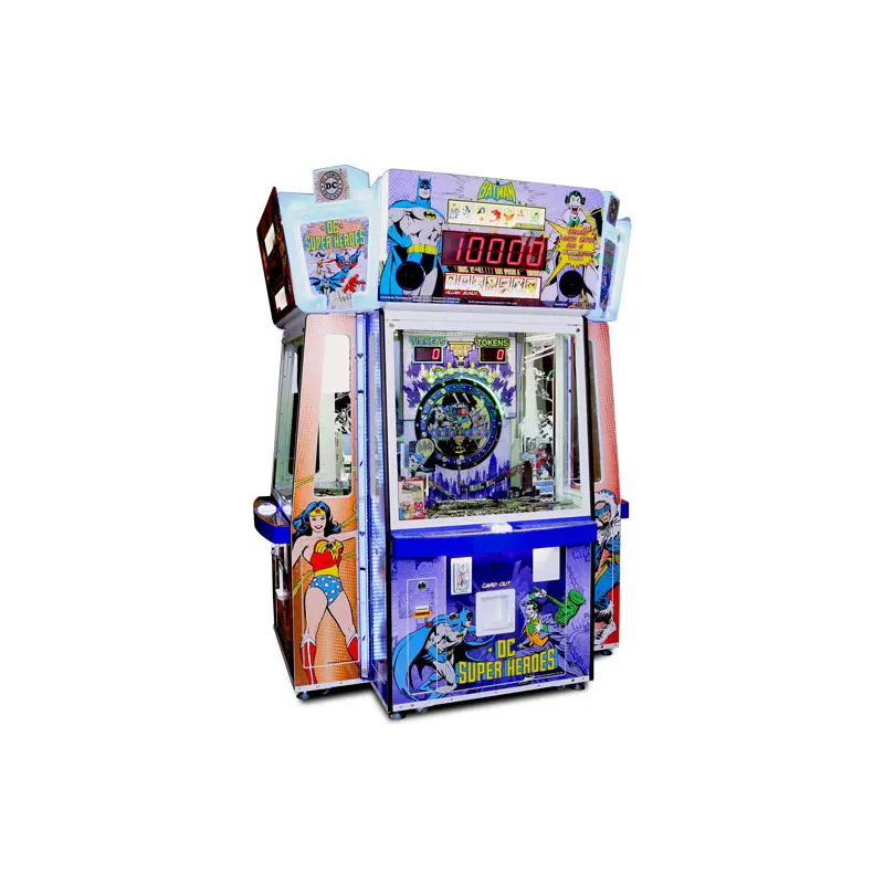 DC Super Heroes 4 Player Coin Pusher Game