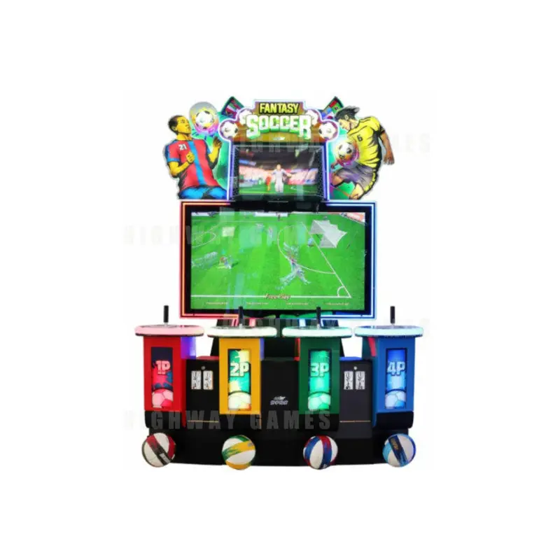 Fantasy Soccer 4 Player Arcade Game