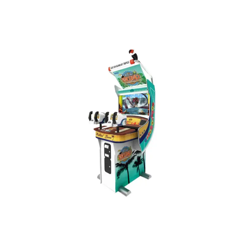Let's Go Island Upright Arcade Shooting Game