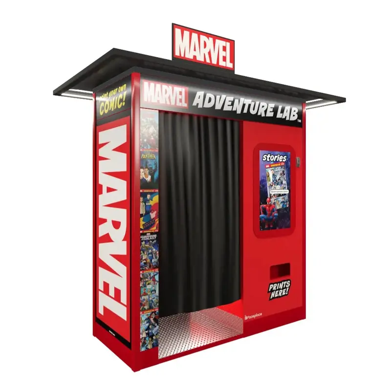Marvel Outdoor Adventure Lab Photo Booth