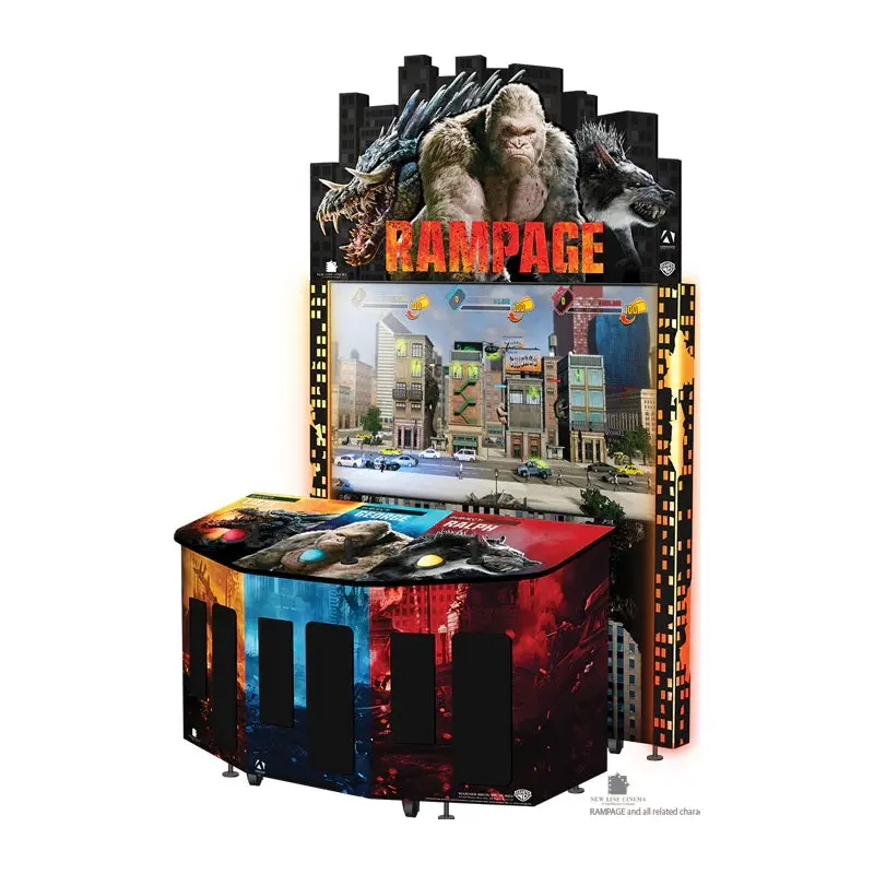 Rampage Ticket Arcade Game