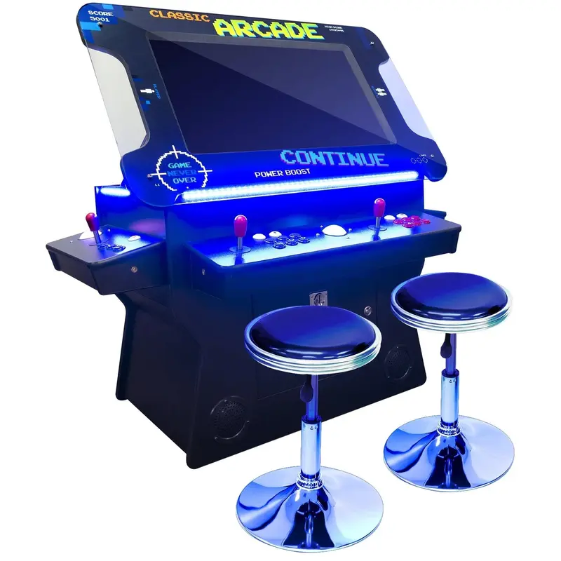 3-Sided Tilt Cocktail Table Arcade Machine