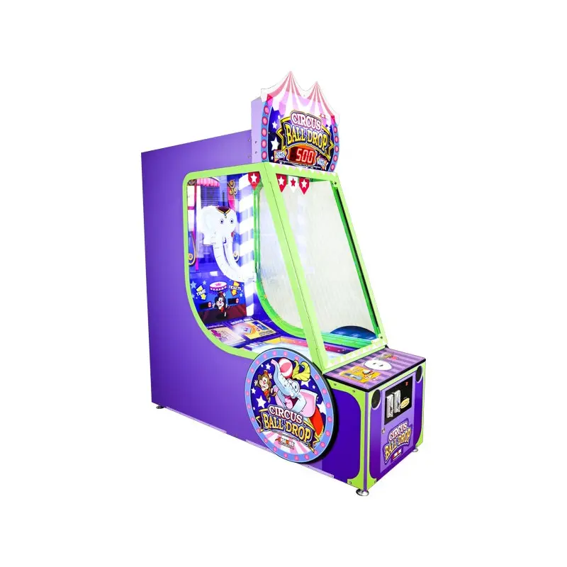 Circus Ball Drop Ticket Arcade Game