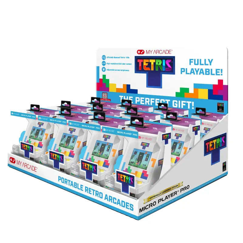 TETRIS MICRO PLAYER PRO TRAY -12 PCS