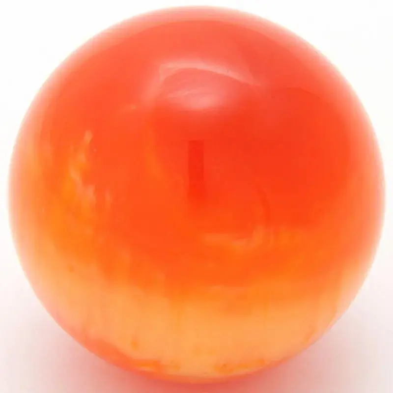Butteroj Orange Tiger Eye 38mm ball top