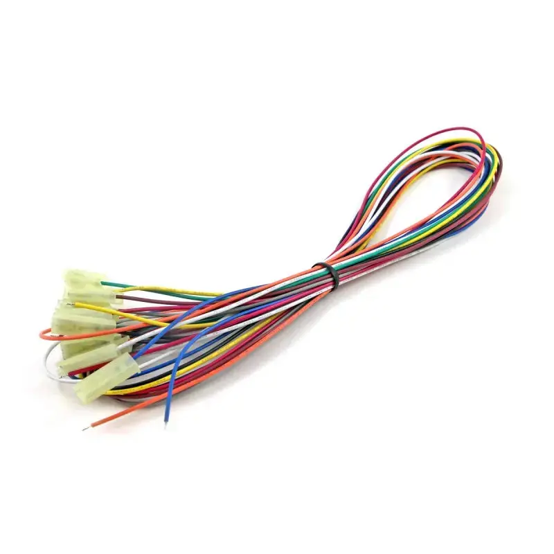 10 Wire Rainbow Wire Pack with Locking .187 ends