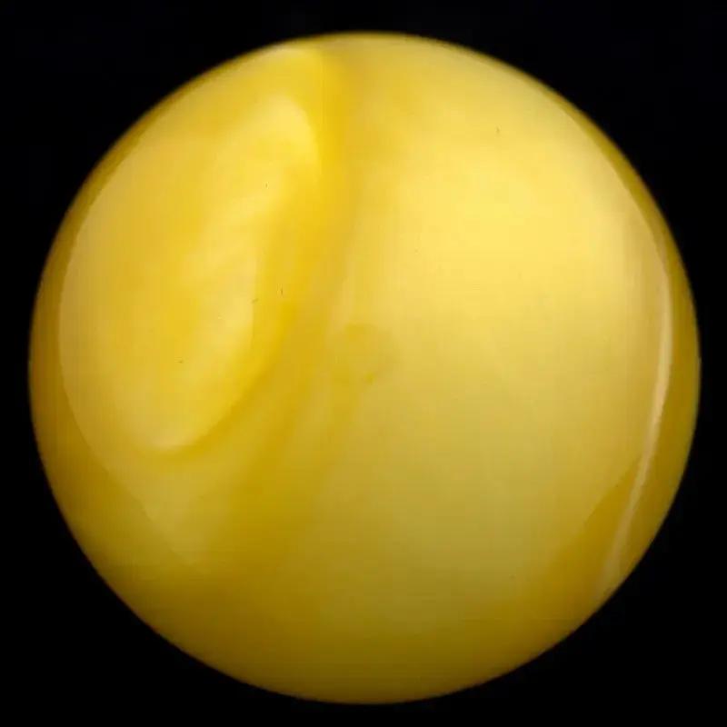 Butteroj Yellow Butter Pearl 38 mm Ball Top