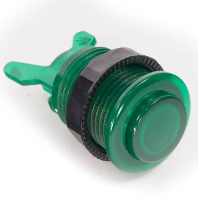 iL PSL-L-CV Convex Button - Translucent Green