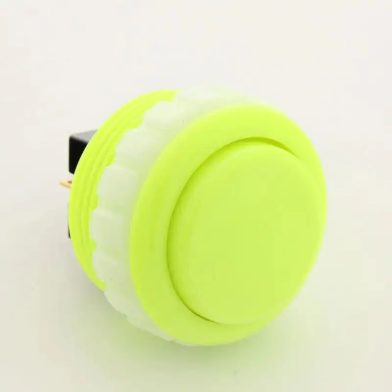 PS-14-Keikou 30 mm Screw-in Button - Keikou Yellow