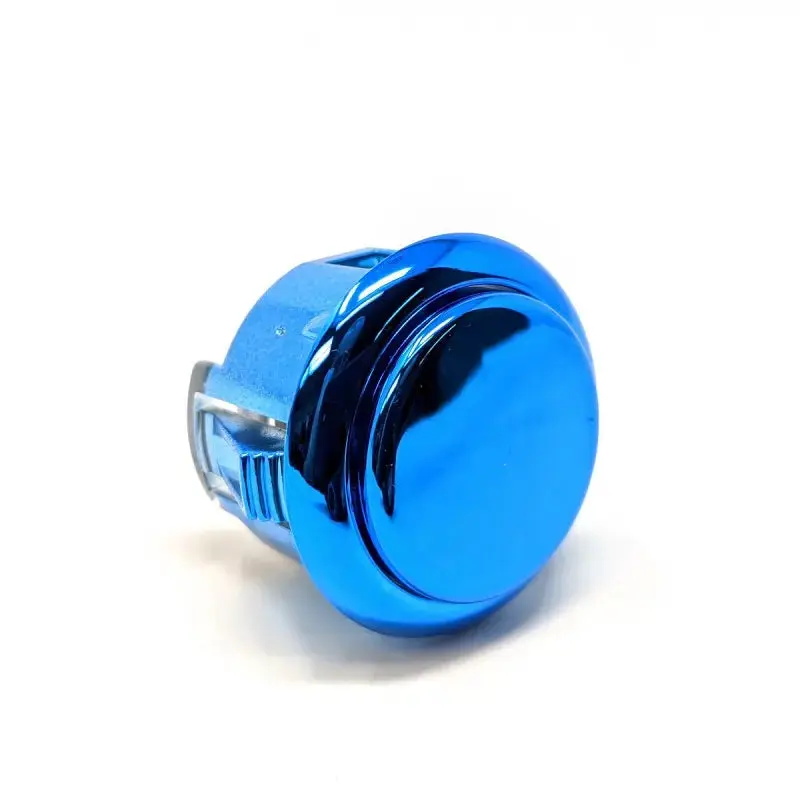 Sanwa OBSJ-30 Snap-in Button - Metallic Blue