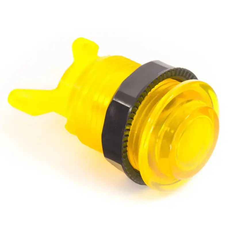 iL PSL-L-CV Convex Button - Translucent Yellow