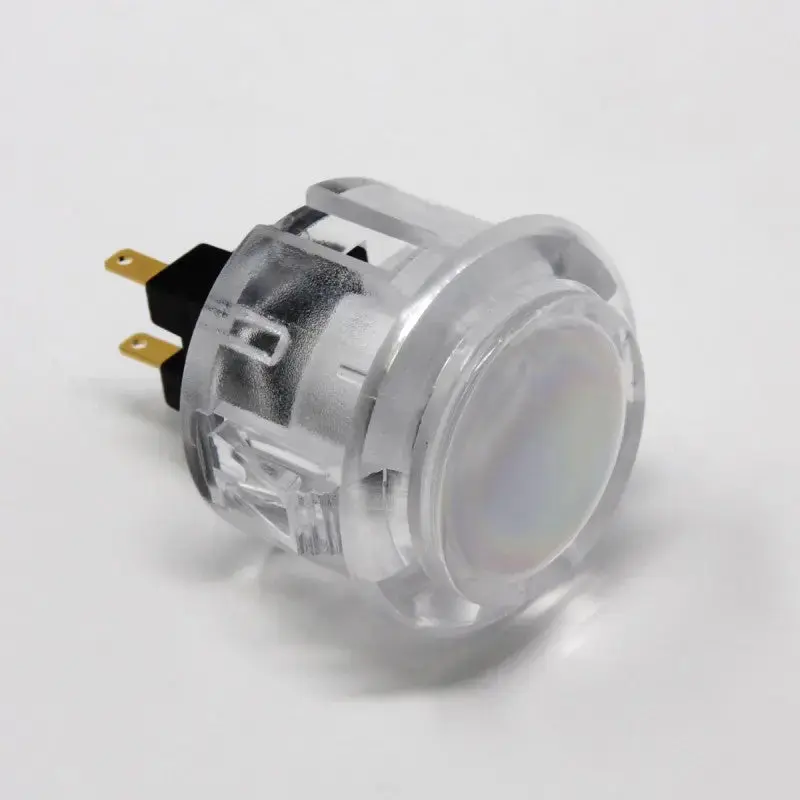 Jyuee Ang G102CL-PC 30 mm Snap-in Button - Clear White