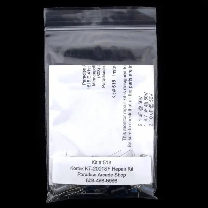 Kortek KT-2001SF Monitor Repair Kit by Zanen