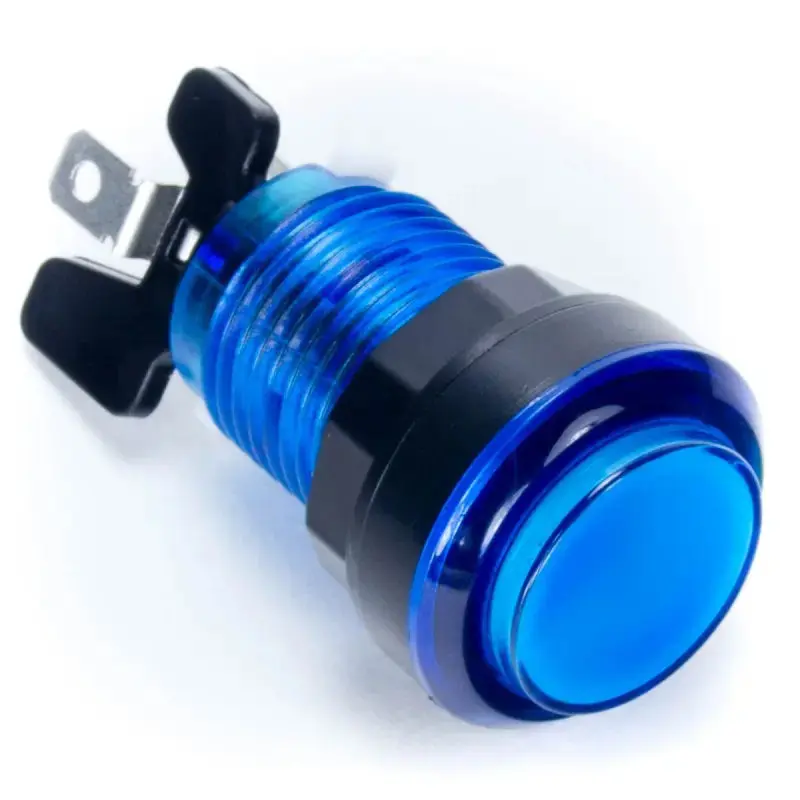 Paradise LED Button - Translucent Blue