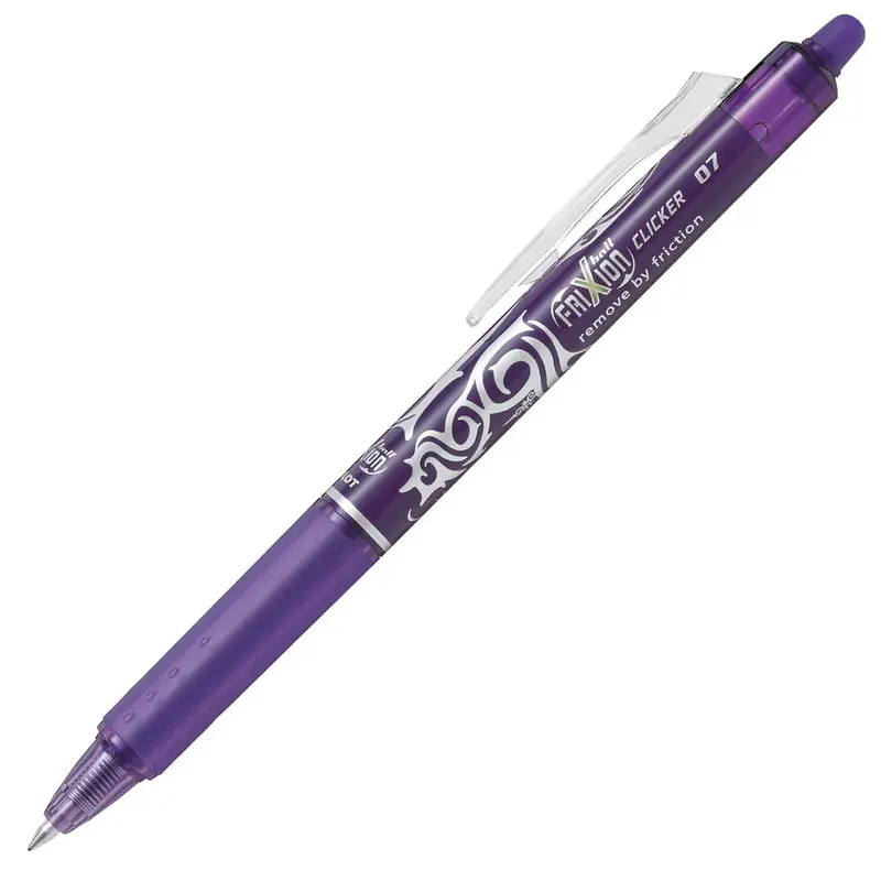 Pilot Frixion 0.7mm Erasable Rollerball Pen - Violet
