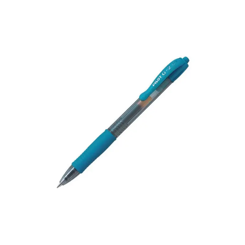 Pilot G2 Retractable Gel Ink Pen Fine 0.7mm - Light Blue