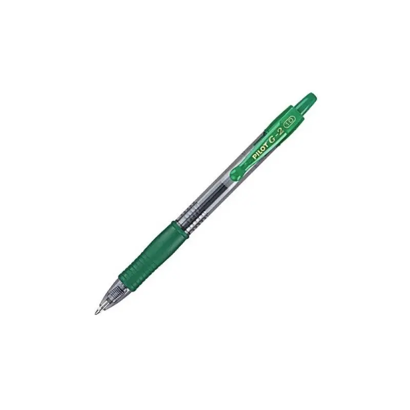 Pilot G2 Retractable Gel Ink Pen Fine 1.0mm - Green