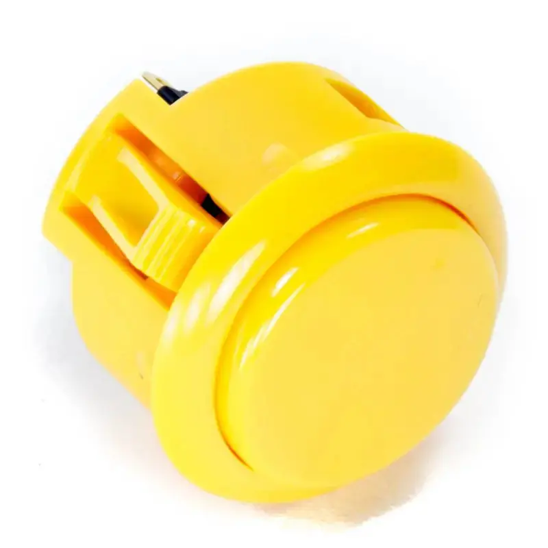 Sanwa OBSF-30 Snap-in Button - Yellow