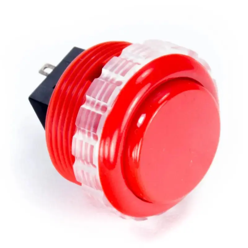 Seimitsu PS-14-GN 30 mm Screw-in Button - Red