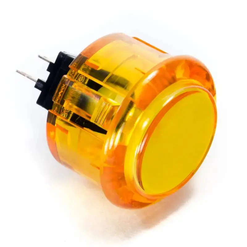 Seimitsu PS-14-K 30 mm Snap-in Button - Clear Orange