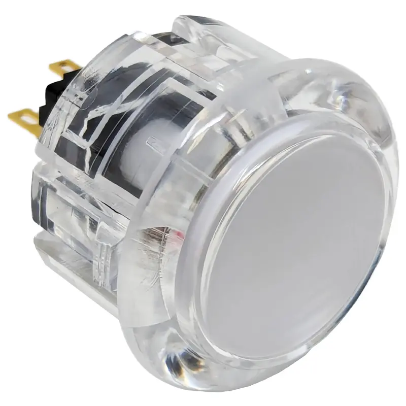 Seimitsu PS-14-K 30 mm Snap-in Button - Clear White