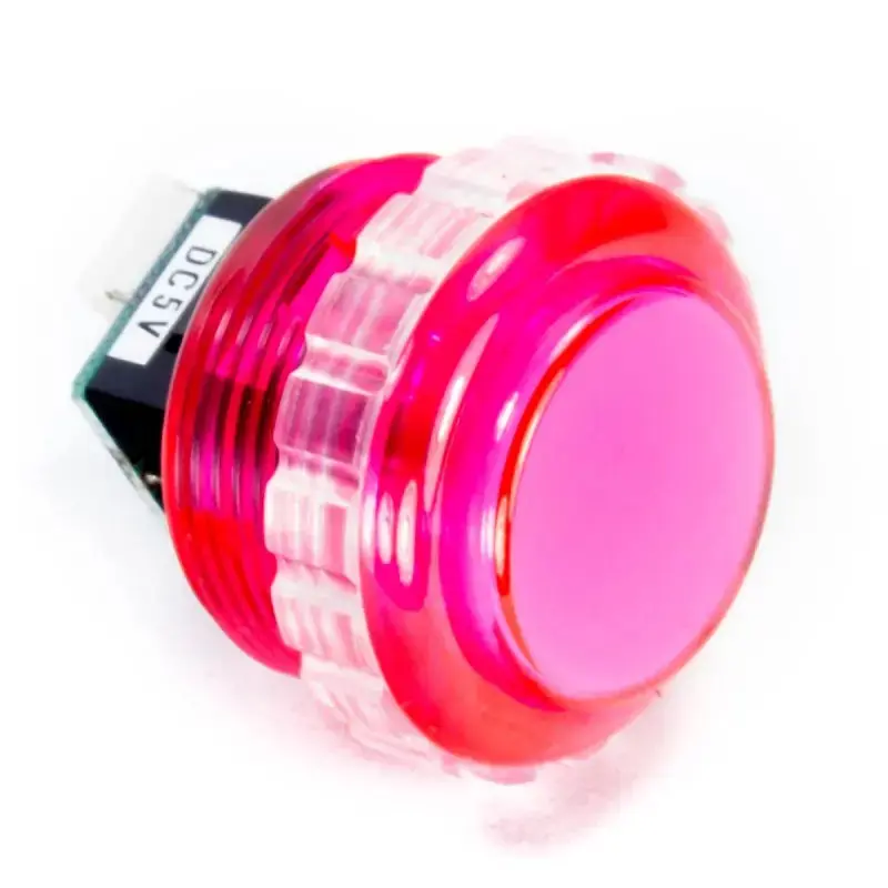 Seimitsu PSL-30N 30 mm Screw-in Button - Clear Pink
