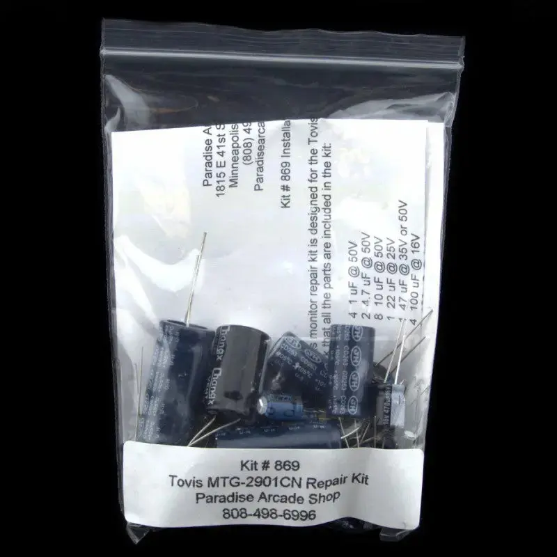 Tovis MTG-2901CN Monitor Repair Kit by Zanen