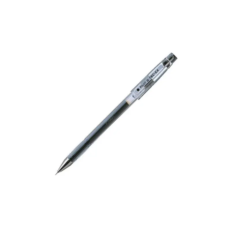 Pilot G-Tec C4 Extra Fine Needle Tip Gel Pen 0.4mm - Black