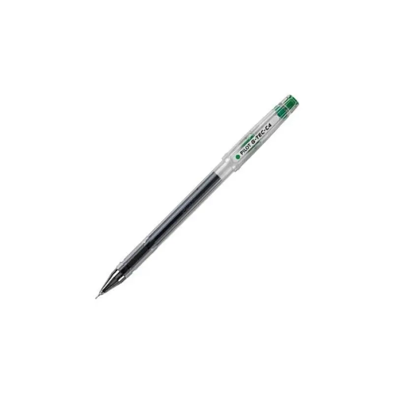 Pilot G-Tec C4 Extra Fine Needle Tip Gel Pen 0.4mm - Green