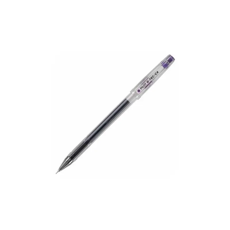 Pilot G-Tec C4 Extra Fine Needle Tip Gel Pen 0.4mm - Violet