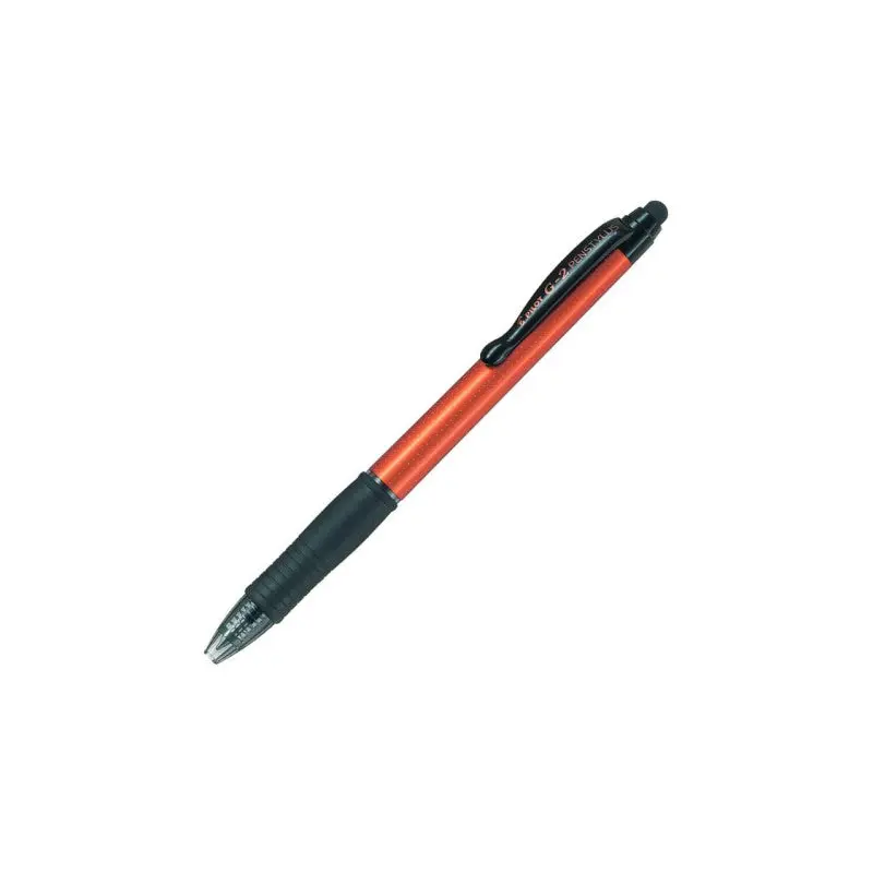 Pilot G2 PenStylus Retractable GEL Rollerball 0.7 - Orange Barrel