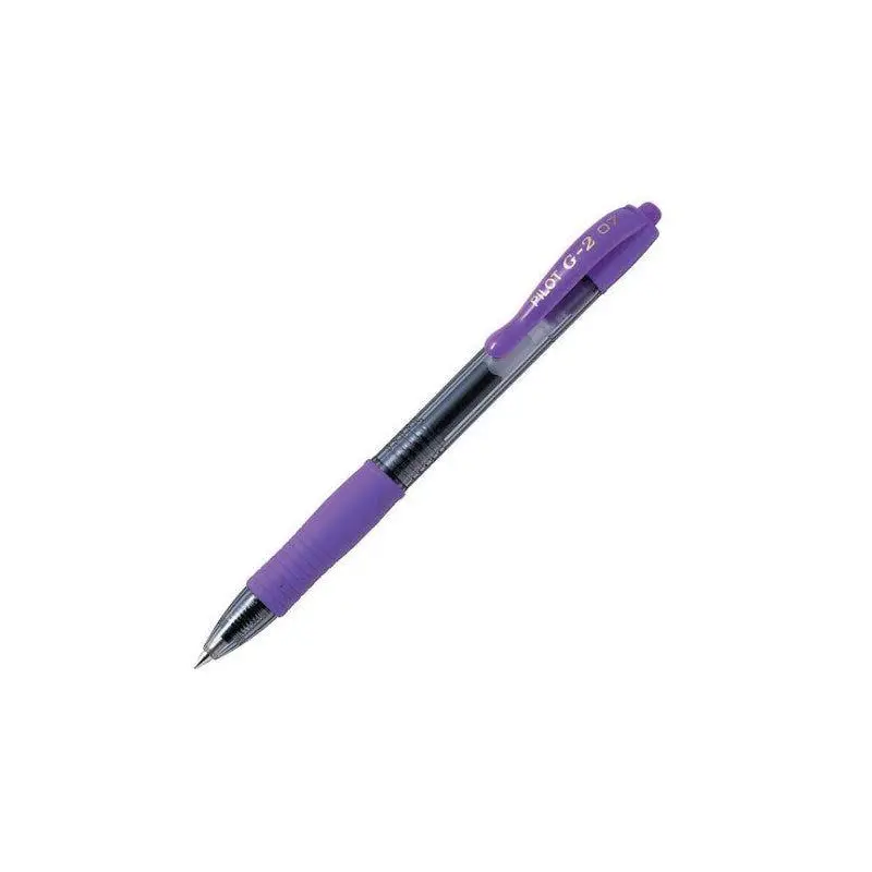 Pilot G2 Retractable Gel Ink Pen Fine 0.7mm - Violet