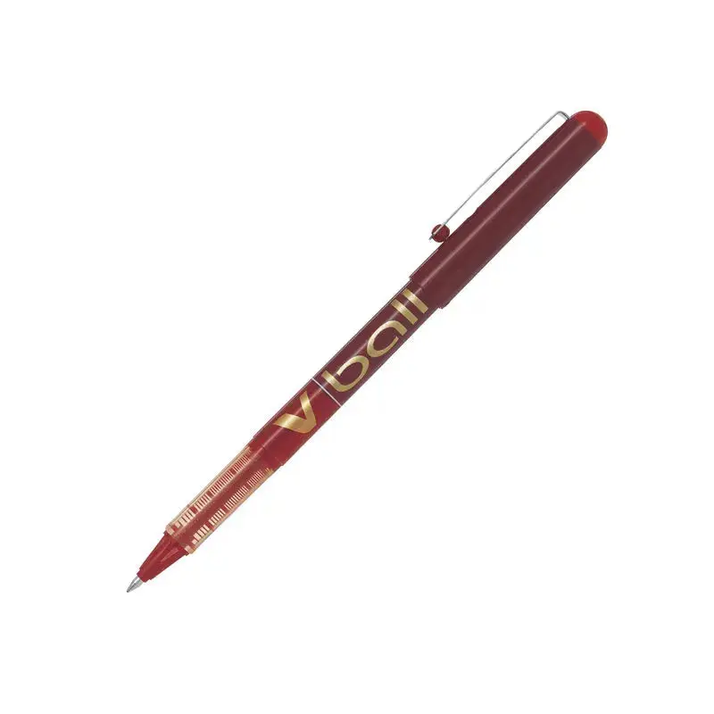 Pilot V Ball Liquid Ink Rollerball Pen 0.7mm - Red