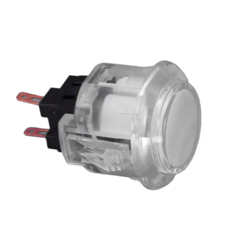 Sanwa OBSC-24 Snap-in Button - Clear White