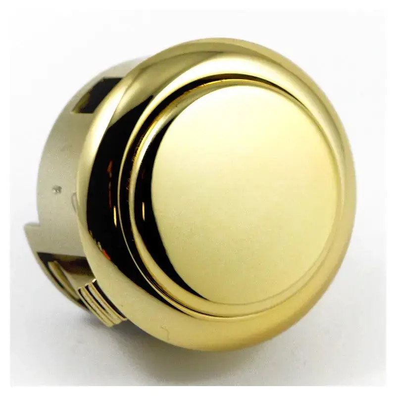 Sanwa OBSJ-30 Snap-in Button - Metallic Gold