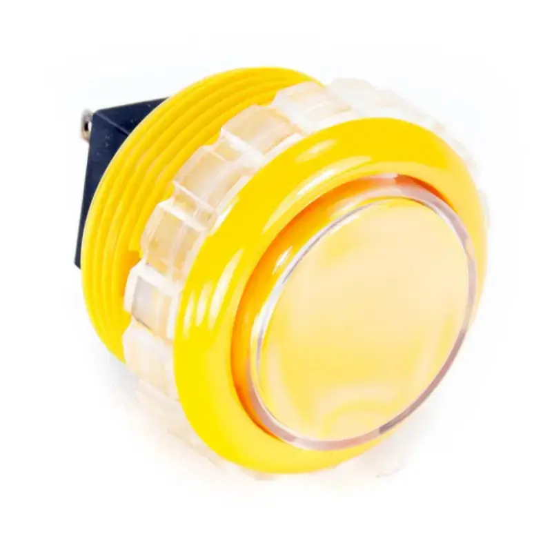 Seimitsu PS-14-GN-C 30 mm Screw-in Button - Yellow