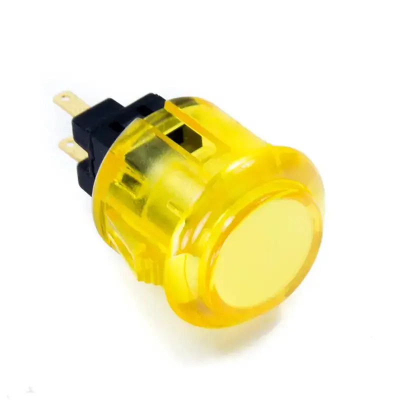 Jyuee Ang G101CL-PC 24 mm Snap-in Button - Clear Yellow