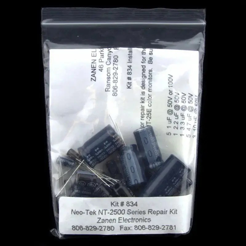 Neotec NT2500 Series Monitor Repair Kit