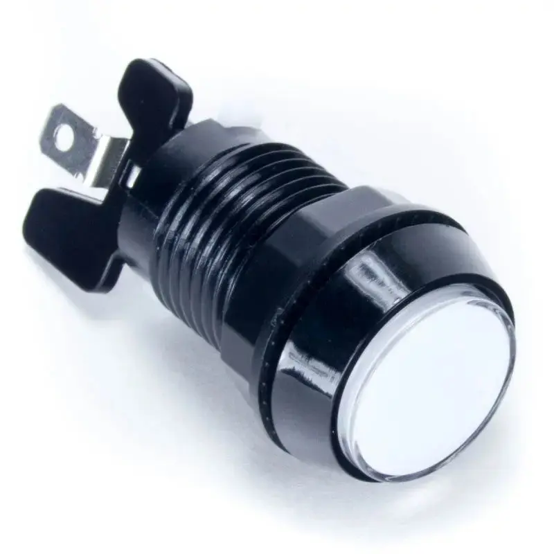 Paradise LED Button - Black and White