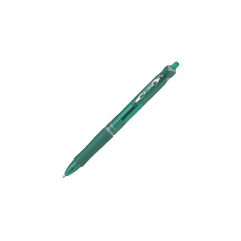 Pilot Acroball Fine Nib Ballpoint Pen - 0.7mm Green