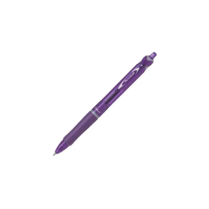 Pilot Acroball Fine Nib Ballpoint Pen - 0.7mm Violet