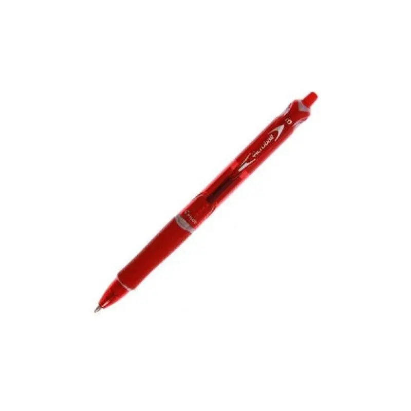 Pilot Acroball Medium Nib Ballpoint Pen - 1.0mm Red