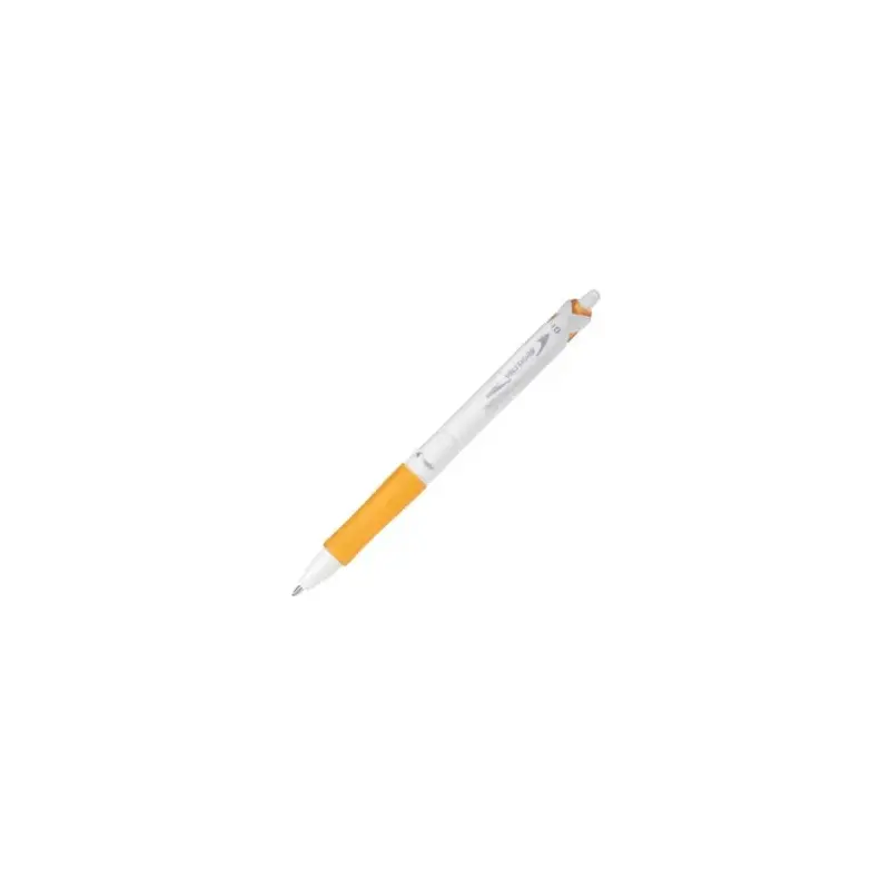 Pilot Acroball Pure White Pen 1.0 - Orange Ink