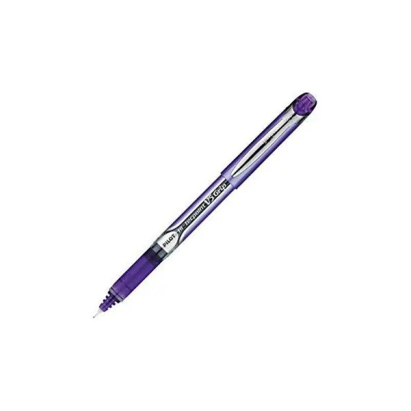 Pilot Hi-Tecpoint V5 Grip Rollerball Fine Tip - Violet Ink