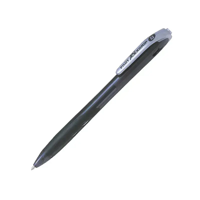 Pilot Rexgrip Broad Ballpoint Pen - Black Ink