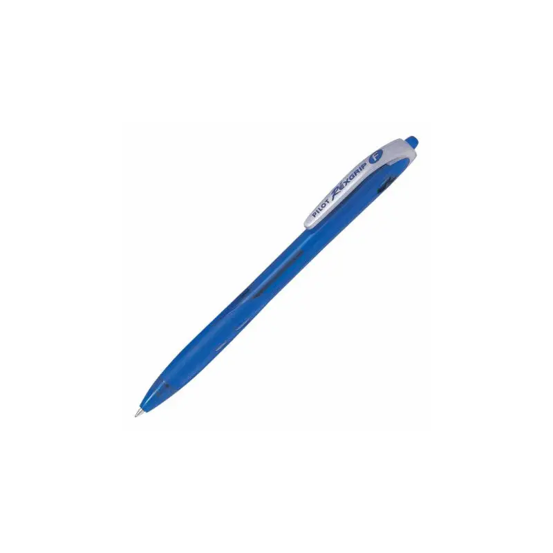 Pilot Rexgrip Fine Ballpoint Pen - Blue Ink