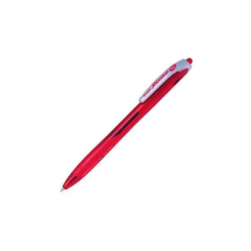 Pilot Rexgrip Fine Ballpoint Pen - Red Ink