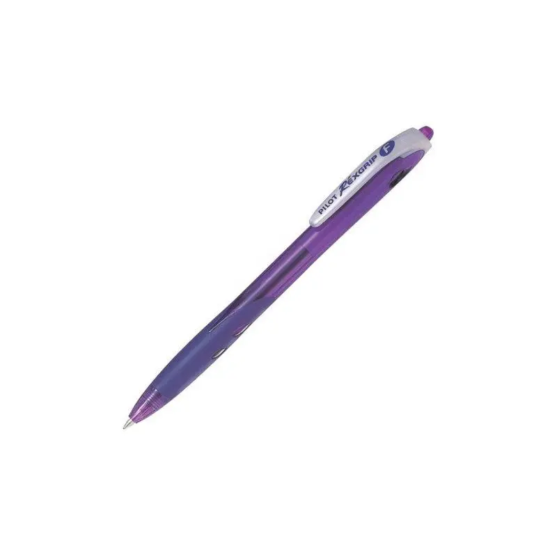 Pilot Rexgrip Fine Ballpoint Pen - Violet Ink