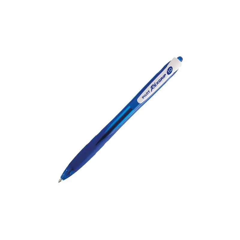 Pilot Rexgrip Medium Ballpoint Pen - Blue Ink